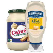 Calvé mayonaise, yofresh of Hellmann’s